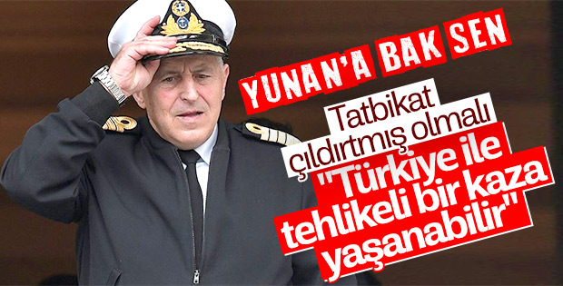 Yunan Bakan Türkiye'yi tehdit etmeye kalktı