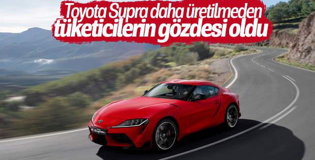 Toyota Supra yok sattı