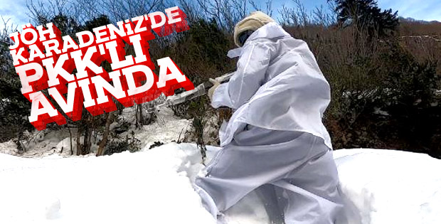 JÖH, Karadeniz'de 2 teröristi arıyor