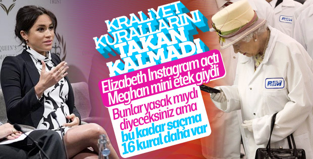 İngiltere Kraliyeti bile artık kurallarını umursamıyor
