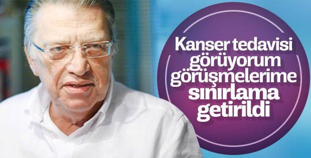 Mesut Yılmaz kemoterapi tedavisi görüyor