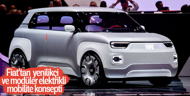 Fiat, Concept Centoventi konsepti otomobiliyle Cenevre'deydi