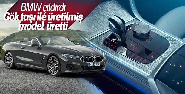 BMW'den sıradışı gök taşı modeli