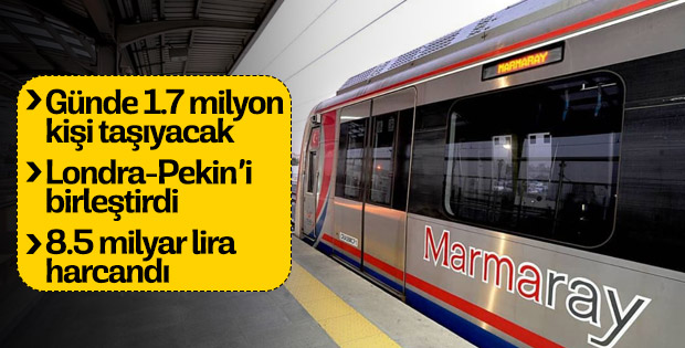 Erdoğan: Günde 1 milyon 700 bin yolcu taşıyacak