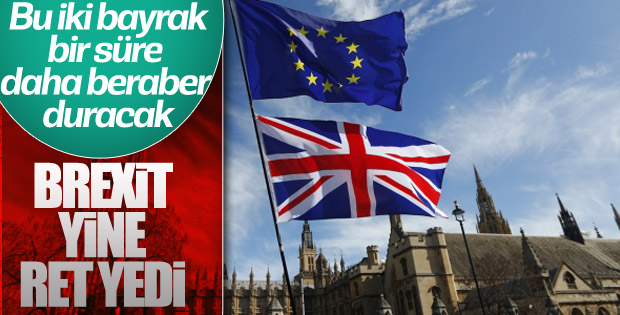 Brexit anlaşması reddedildi
