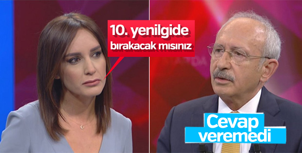 Kemal Kılıçdaroğlu'ndan istifa sorusuna kaçamak yanıt