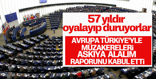 AP Türkiye müzakerelerini askıya alınmasını kabul etti