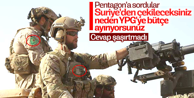 ABD, YPG için müttefik vurgusu yaptı