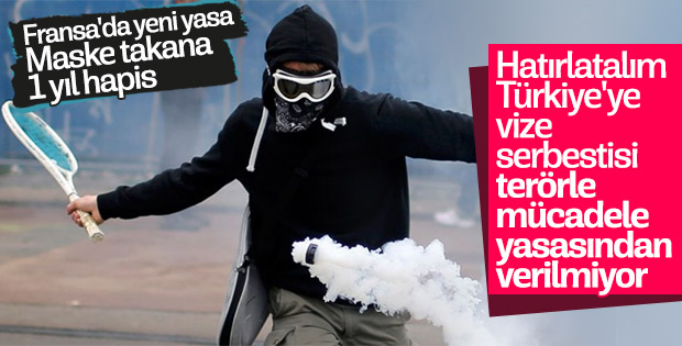 Fransa'da eylemcilere sert ceza öngören yasa onaylandı