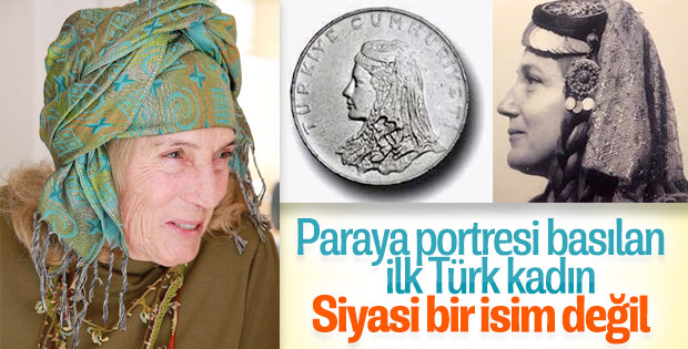 Paraya resmi basılan ilk Türk kadını