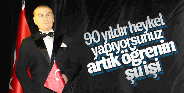 Balmumu heykeller Diyarbakır'da sergileniyor
