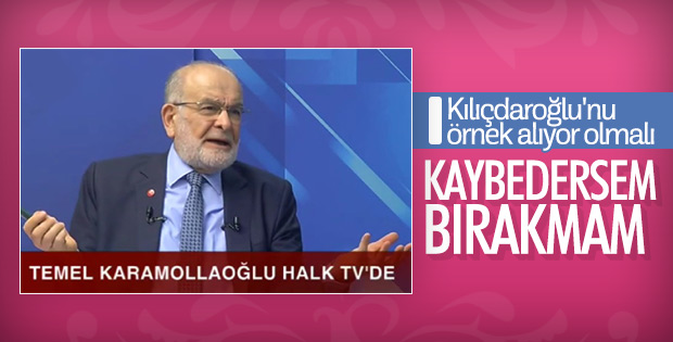 Karamollaoğlu koltuğu bırakmayacak