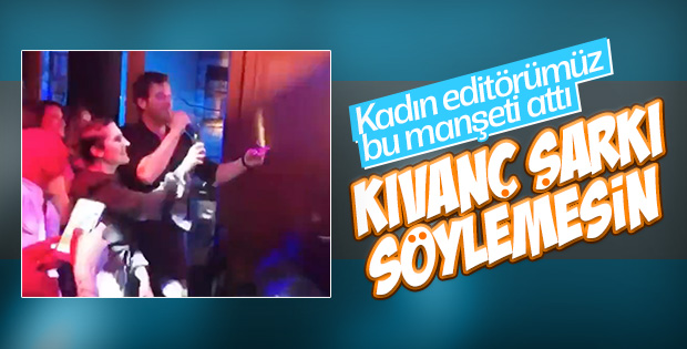 Kıvanç Tatlıtuğ şarkı söyledi, Başak Dizer oynadı