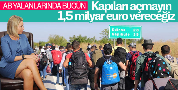 AB: Türkiye'ye 1.5 milyar euro göndereceğiz