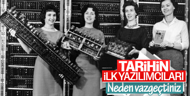 Bir zamanlar yazılımcı kadınlar sektörün en iyileriydi