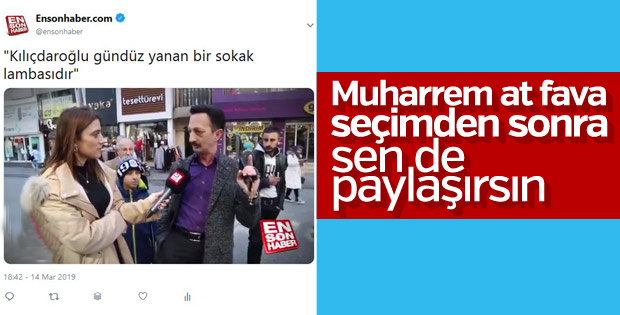 Vatandaştan Kılıçdaroğlu'na sokak lambası benzetmesi