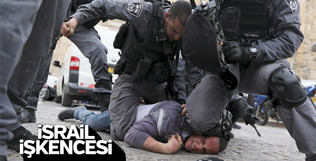 İsrail polisinden Mescid-i Aksa'da Müslümanlara dayak