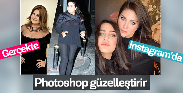 Sibel Can photoshop seviyor
