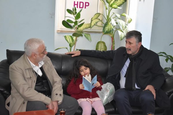 CHP'li Taş, HDP'lilerle bir araya geldi