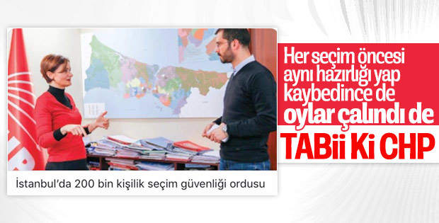 CHP, İstanbul'da 200 bin kişiyle seçime gidecek