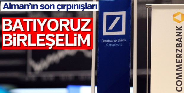 Deutsche Bank-Commerzbank birleşme görüşmeleri başlıyor
