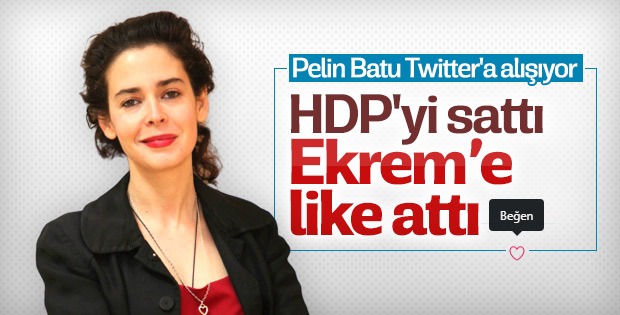 Pelin Batu'nun ilk like'ı İmamoğlu'na