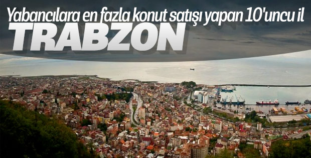Doğu Karadeniz’de konut satışları