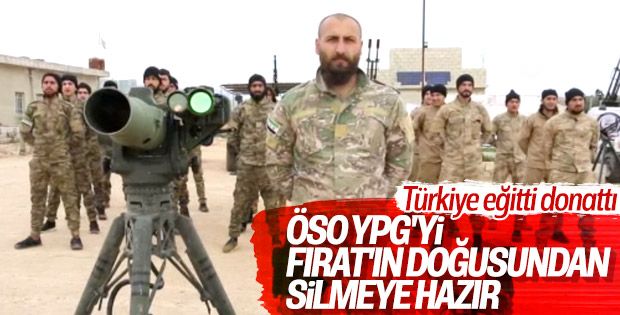 ÖSO, Azez’de askeri eğitimini tamamladı