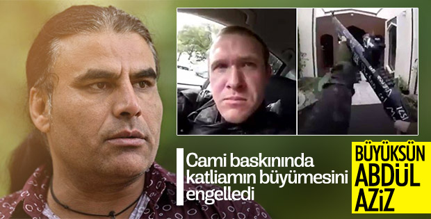 Yeni Zelanda saldırısının büyümesini önleyen Afgan göçmen