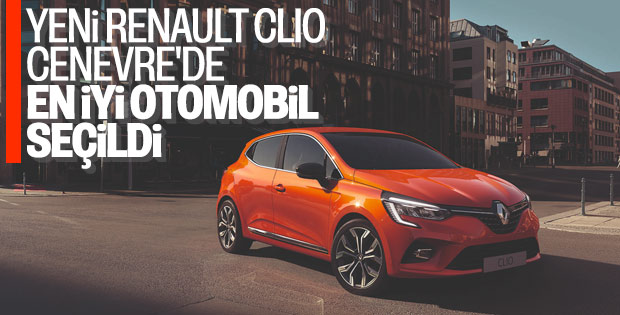 Yeni Renault Clio ödül aldı