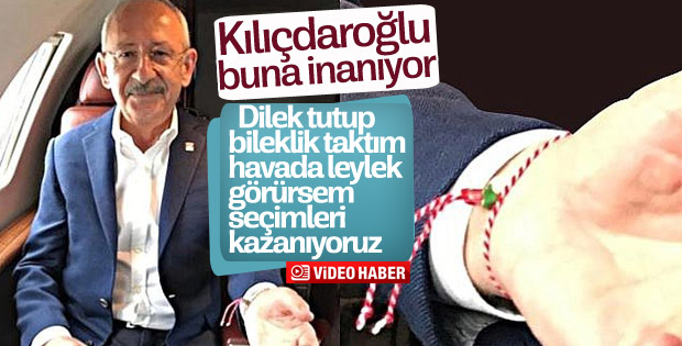 Kılıçdaroğlu neden bileklik taktığını açıkladı
