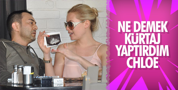 Chloe, Serdar Ortaç'tan bebek aldırdı