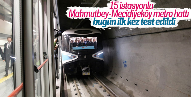 İkinci sürücüsüz metronun test sürüşleri başladı