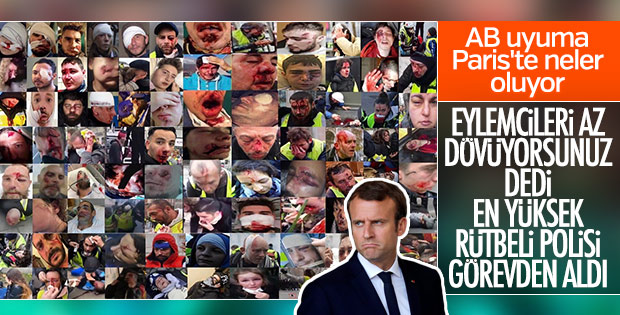 Paris Emniyet Müdürü görevden alındı