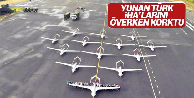 Yunan basını İHA'lardan rahatsız