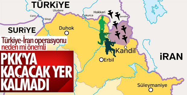 TSK İran ile ortaklaşa PKK'yı bitirecek