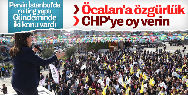 HDP, CHP için oy toplama çabalarını sürdürüyor