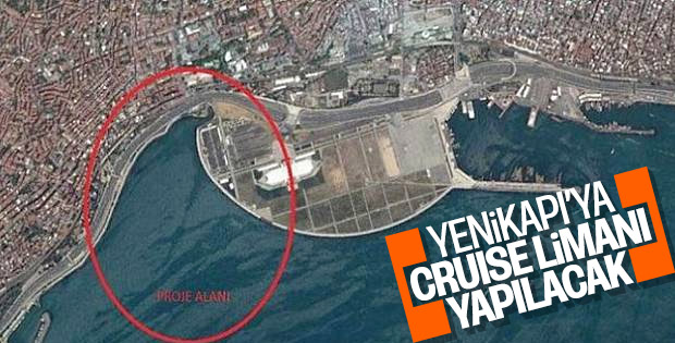 Yenikapı’ya cruise limanı inşa edilecek