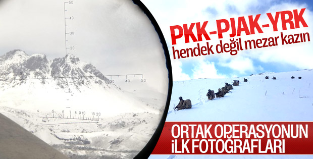 İki ülke sınır hattında ortak operasyon