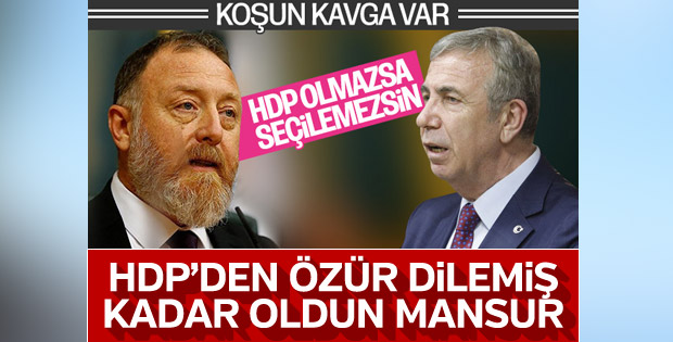 Mansur Yavaş HDP ile ilgili açıklamalarında geri adım attı