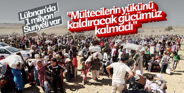 Lübnan Suriyelilerden şikayetçi
