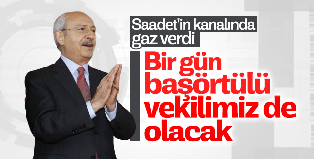 Kılıçdaroğlu başörtüsü sorununu çözdüğünü iddia etti
