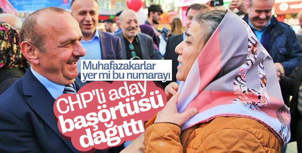 CHP'nin seçim eşantiyonu: Başörtü