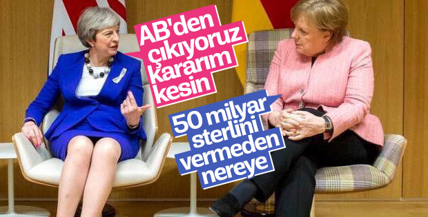 May: AB'den ayrılacağız