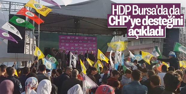 CHP-HDP ittifakı Bursa’da