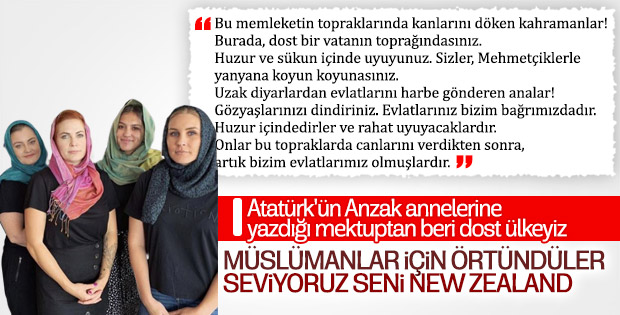 Yeni Zelanda Türk dostluğunu bir kez daha gösterdi