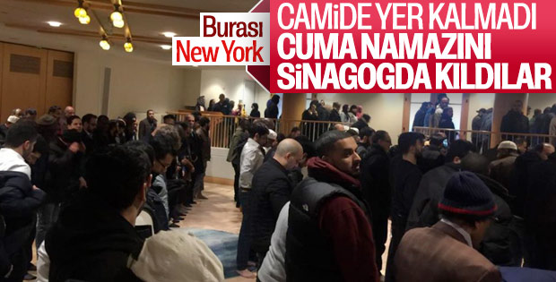 New York'taki sinagog, kapılarını Müslümanlara açtı