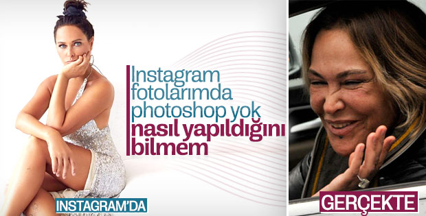Hülya Avşar photoshop yapmadığını söyledi