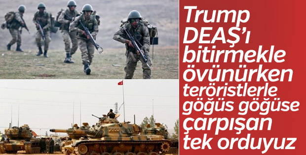 MSB: DEAŞ'a karşı göğüs göğüse çarpışan tek orduyuz