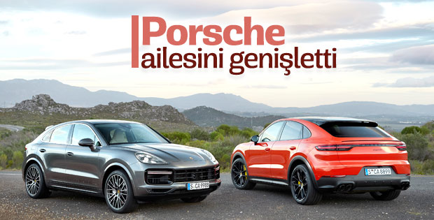 Porsche Cayenne Coupe'yi tanıttı